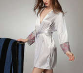 Silk Slip Sexy Lady's Sleepwear